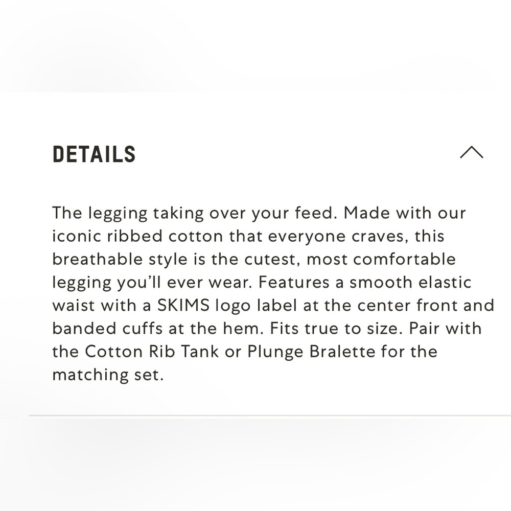 Skims Limited Edition Cotton Ribbed Leggings- Sugar Pink - Picture 7 of 7
